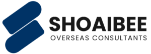 blue pills logo, s shape logo style official logo of soc shoaibee overseas consultants with word mark